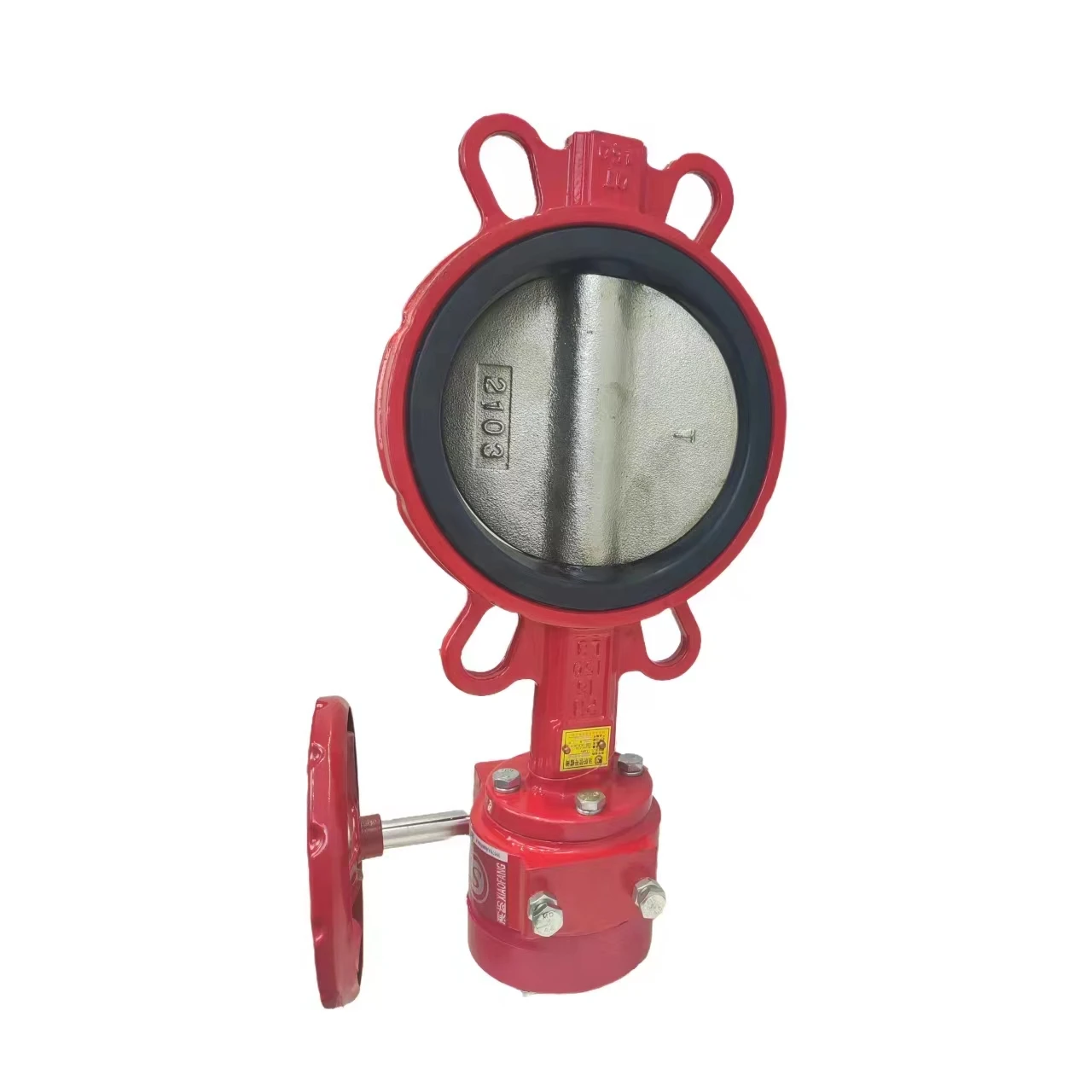 Butterfly Valve Fire Signal Turbine Clamping Type Firefighting Equipment & AccessoryZSXDF7-80-16