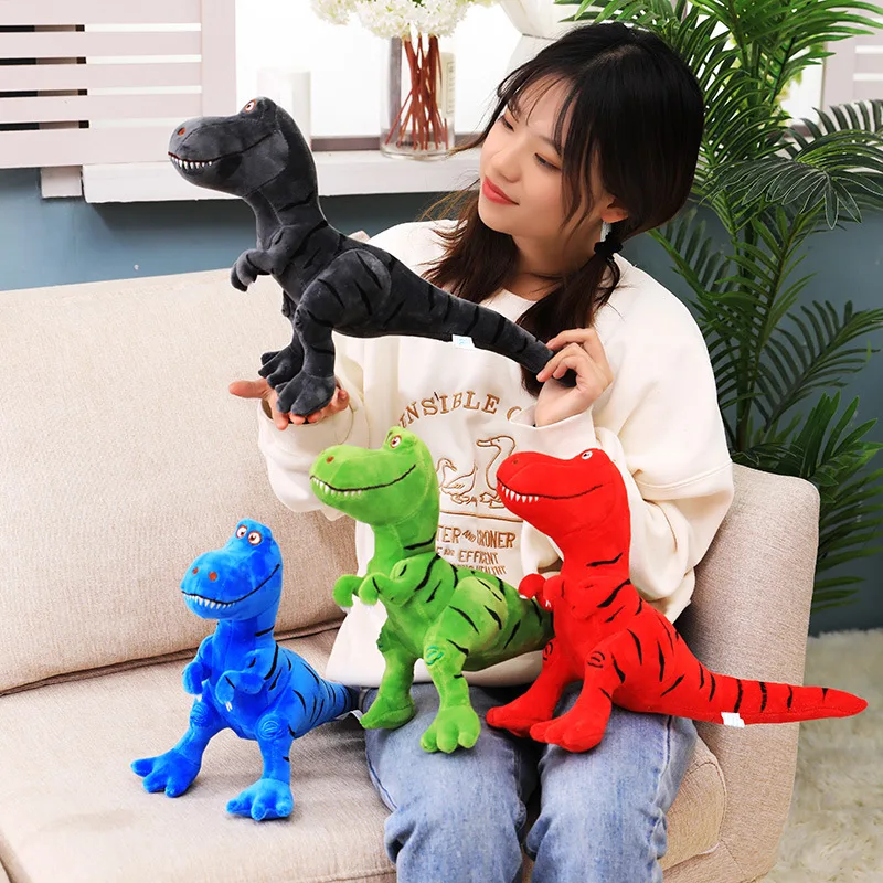 
55cm Super Soft Fabric Dinosaur Doll Hand Puppet Customized Stuffed Toy Dinosaurs 