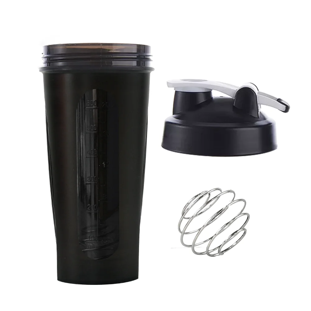 Custom portable blender water bottle 400ml 600ml bpa free fitness sports Protein Sport Plastic Cup protein shaker bottle gym