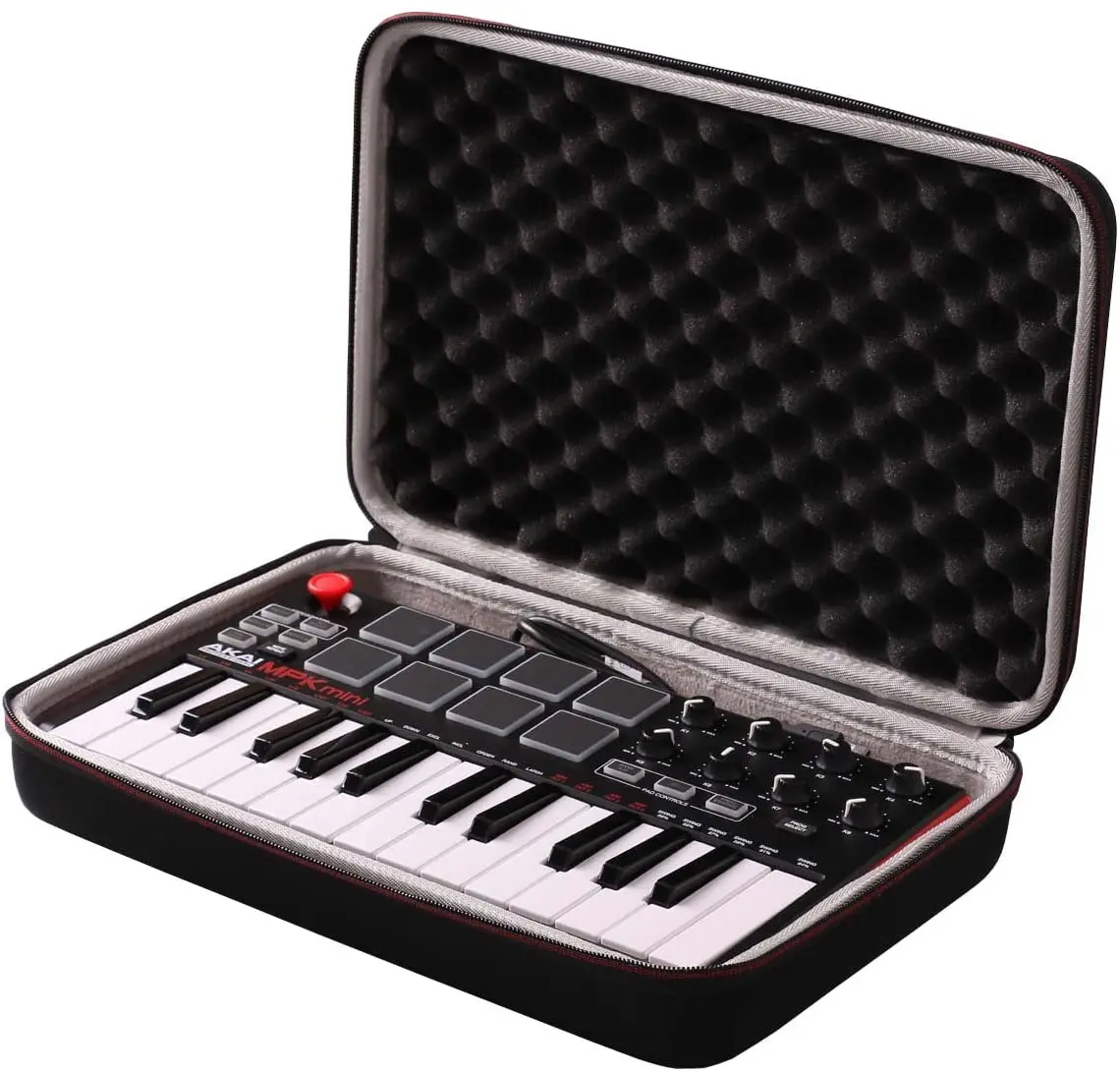 Акаи МПК мини MKII MK3 игровой | 25-ключ ультра-портативный USB MIDI Drum контроллер клавиатуры для путешествий жесткий