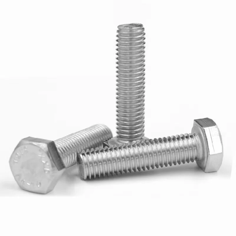 Factory direct sale galvanize zinc Hex bolt nut for building