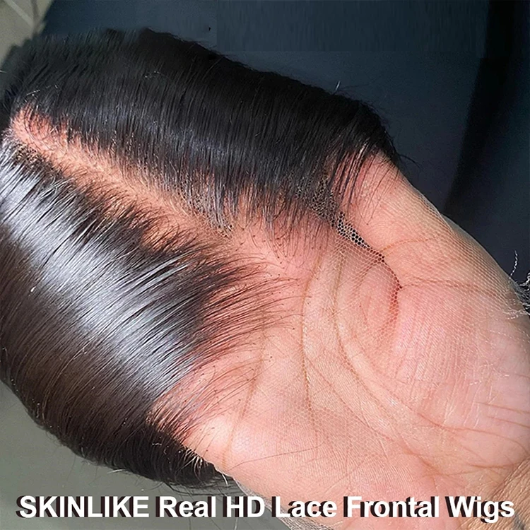 Super Thin Transparent HD Lace Frontal Vendors Virgin Human Hair Frontal 13x4 13x6 HD Lace Frontal Closure With Baby Hair