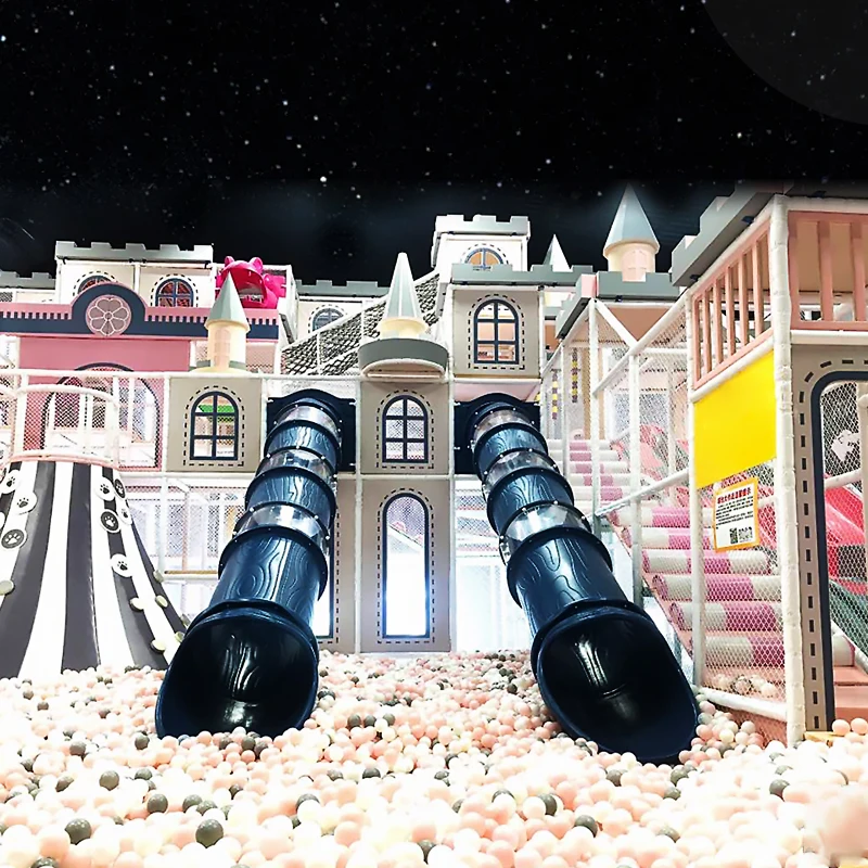 Kids Small Wall Soft Science Maze Playground Indoor Jumping Business Equipment Big For Premises null