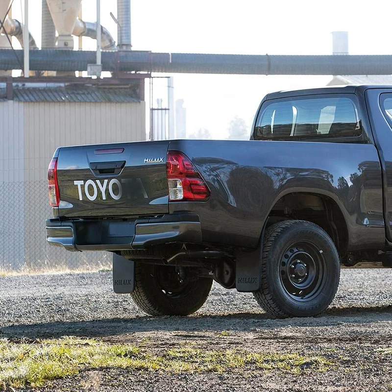 Car trunk sticker red big letter decal for toyota pickup sticker for hilux