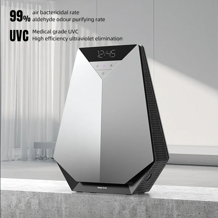 Factory Air Purifiers for Home, Air Purifier Air Cleaner For Smoke Pollen Dander Hair Smell Portable Purifier with Speed Control