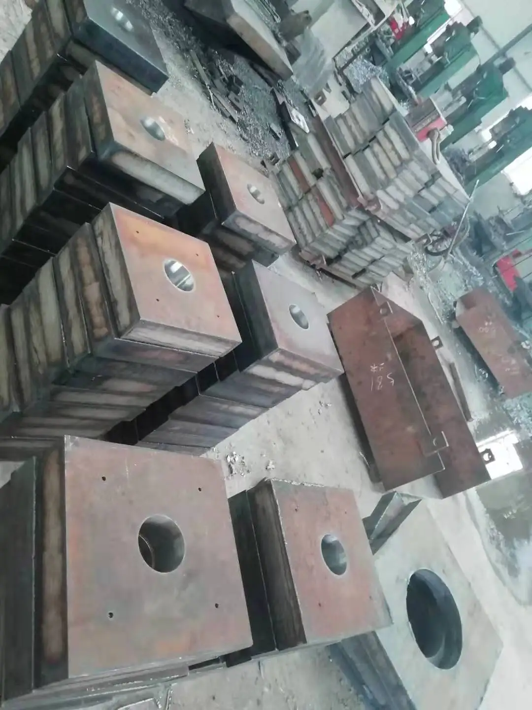 steel anchor plate for mining