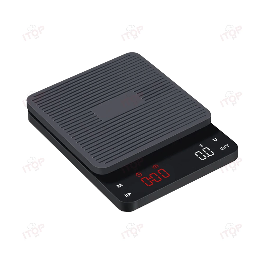 Rechargeable Time More Weighing Usb Scale Espresso Grinder Kitchen Food Scales Caffe Digital Coffee Scale With Timer