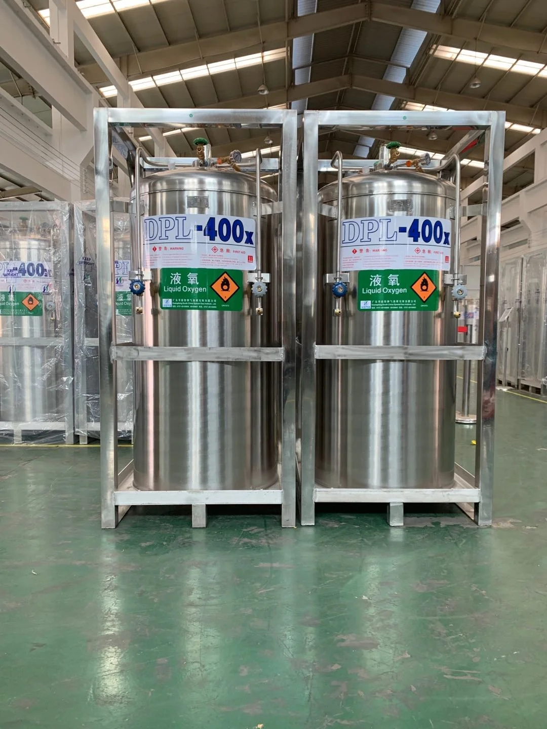 Криогенный резервуар из нержавеющей стали размера для жидкости Co2 O2 N2 аргон