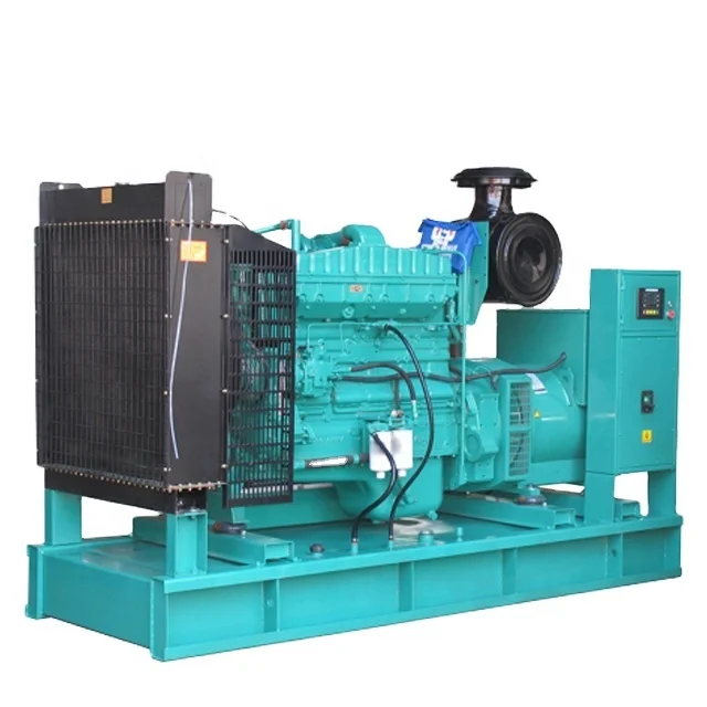 Low Fuel Consumption Water Cooled 250KW Portable Power Diesel Generator Set