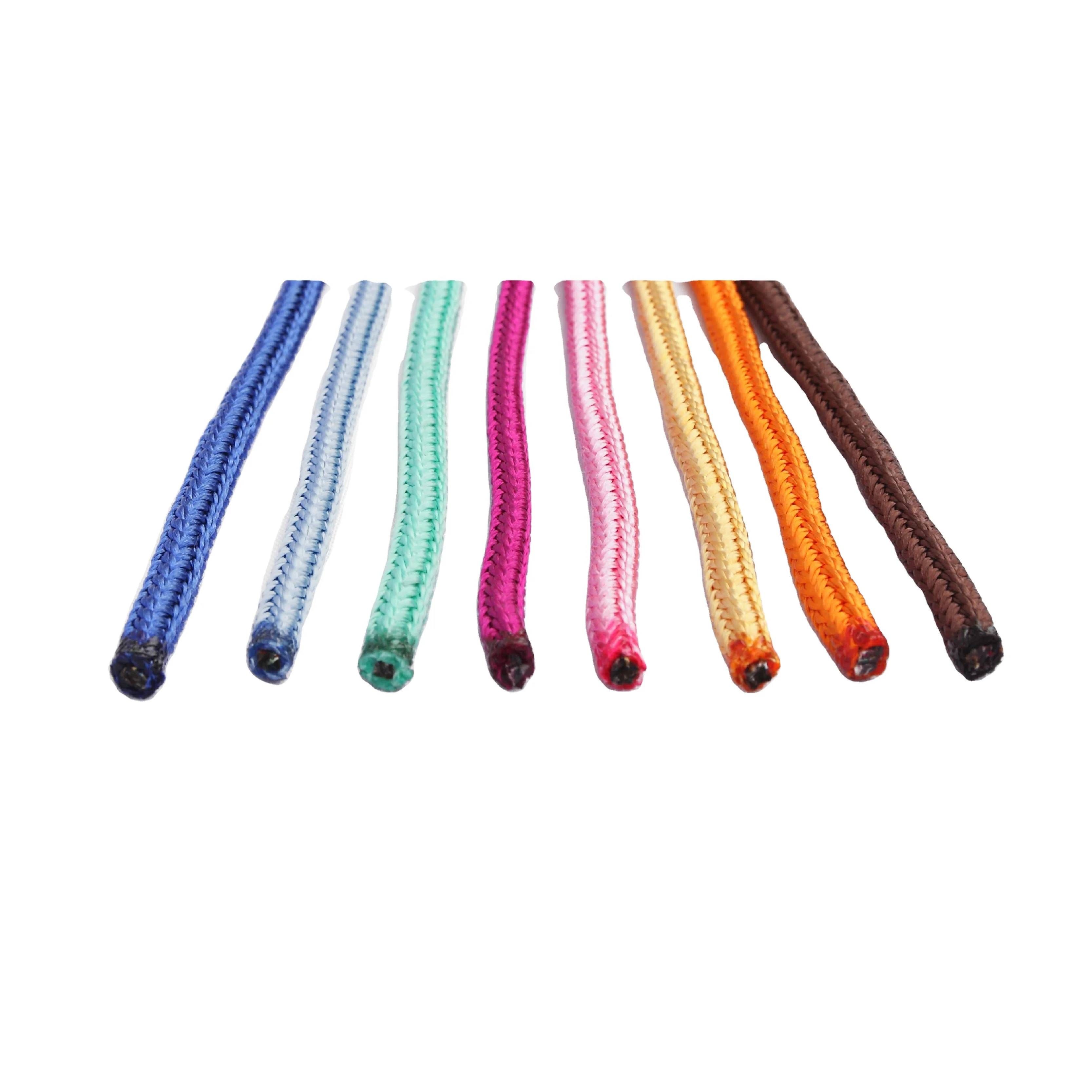6mm 8mm braided polyester rope for rainbow climbing net playground