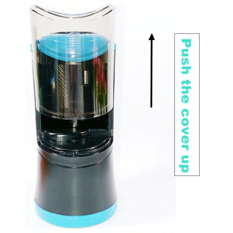 High Quality OEM Stationery Electric Pencil Sharpener Automatic And 3 Hole Plug In Use Safety For Art School