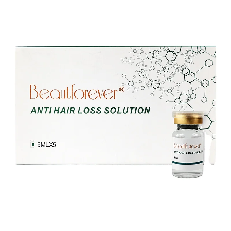 Решение для мезотерапии против выпадения волос с 3% сывороткой с гиалуроновой кислотой через Meso Gun
