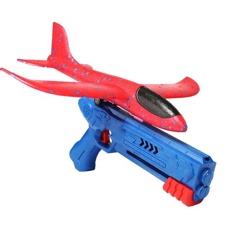 2022 NEW outdoor funny Airplane Launcher Gun New Foam for kid