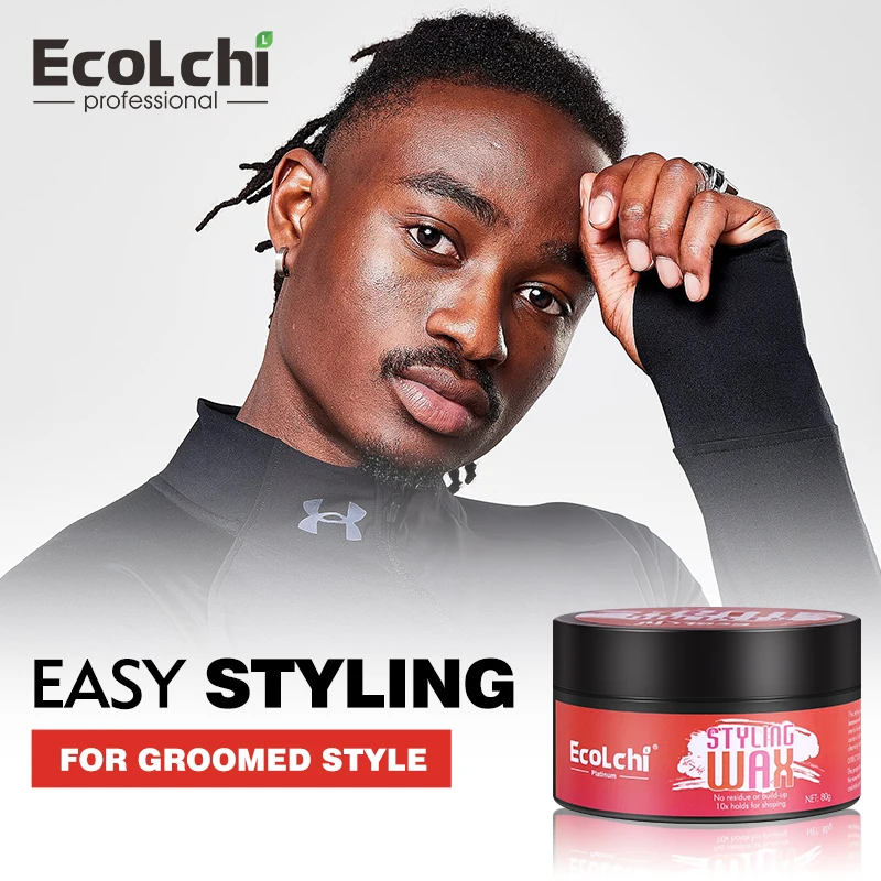 OEM ODM Hair Wax Styling Products Salon Home Use 24 Hours Long Lasting Strong Hold Hair Wax