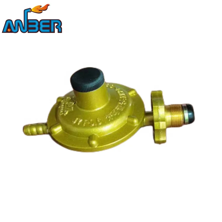 Household safety LPG propane gas regulator pressure relief valve