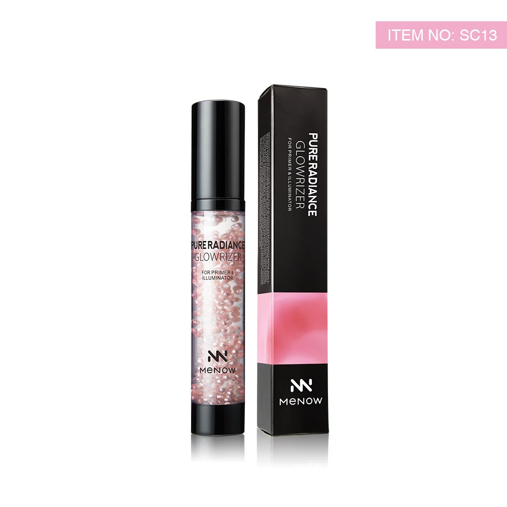 Menow SC13 OEM\ODM brand makeup waterproof pearl essence makeup primer moisturizing nutrition women cosmetics factory wholesale