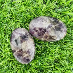 Various Materials Natural Crystals Healing Rose Quartz Palm Stone For Decoration