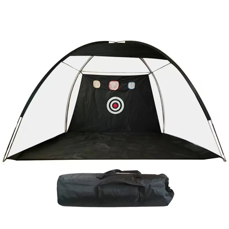 Factory Direct Customize Tent Golf Net Practice Golf Hitting Net With Target Outdoor Training Golf Chipping Net