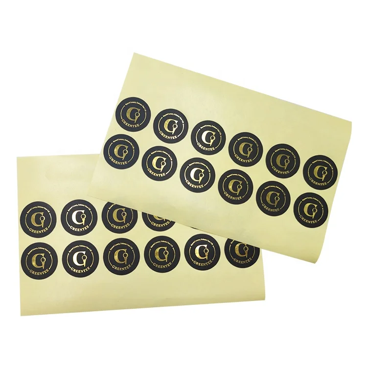Custom hologram label paper stickers printing perfume label sticker