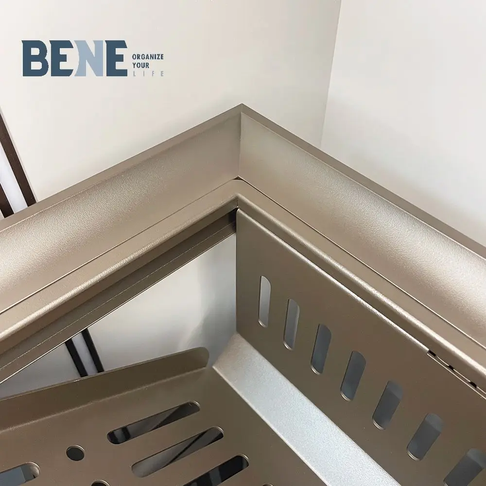 Luxury Mocha Shoe Cabinet Multi Layer Display Rack Foldable Plate Metal Shoes Rack Storage Modular Closet Accessories