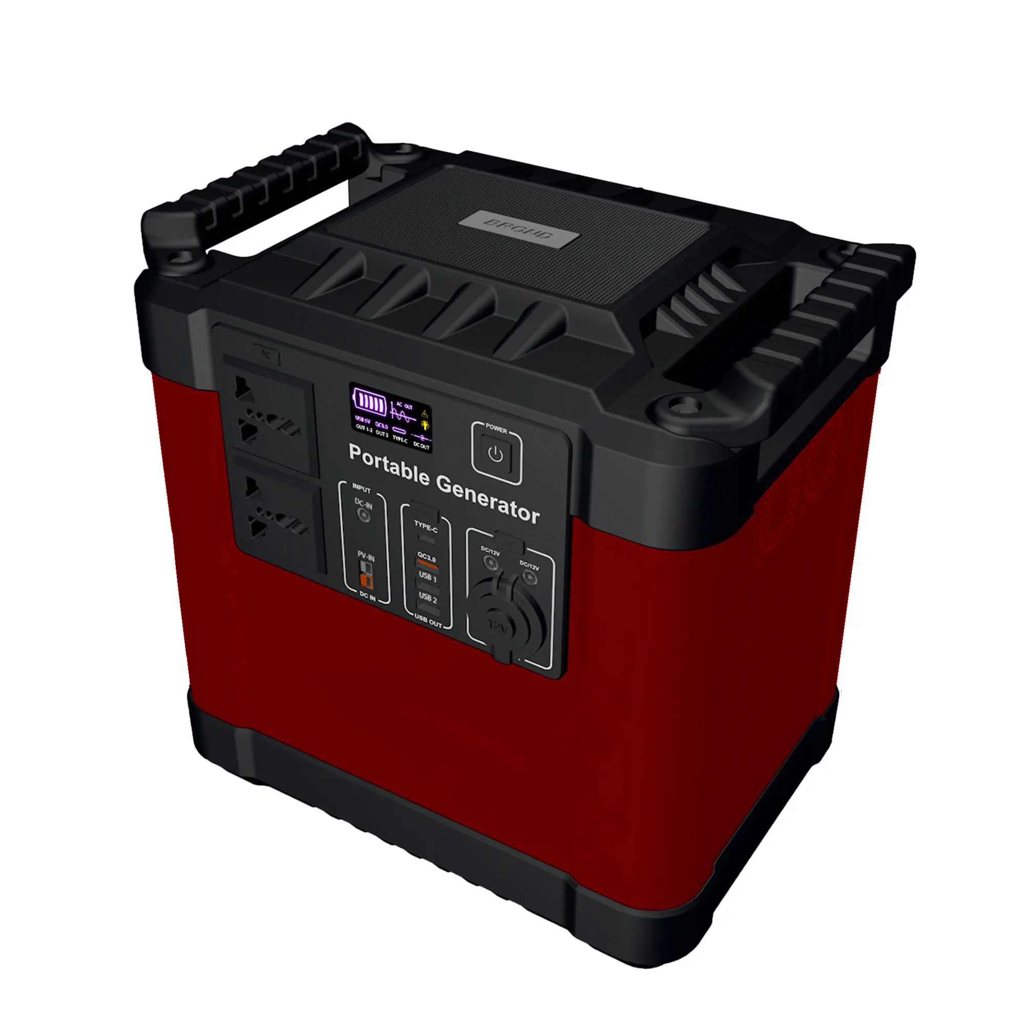 
New released large capacity 2000W solar generator set for Outdoor Camping Travel Hunting Emergency portable power station 