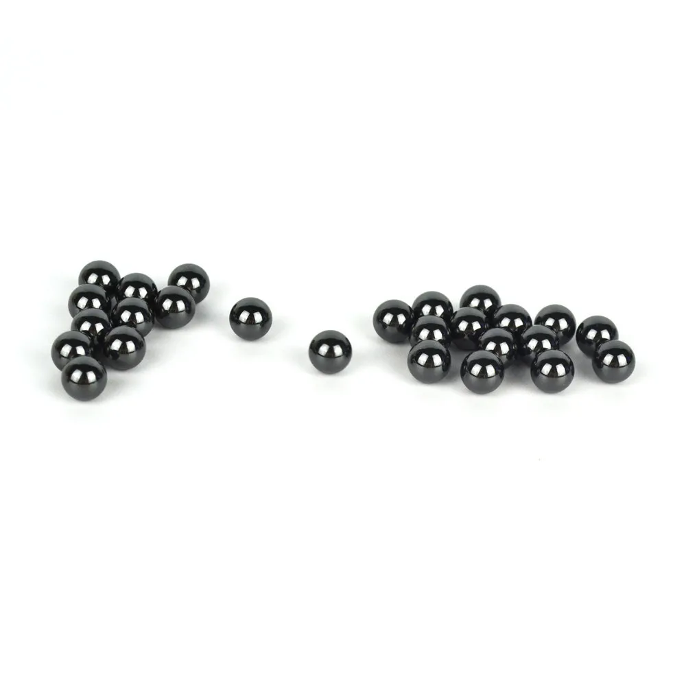 Wear-resistant and anti-corrosion silicon carbide balls 4mm SiC ball