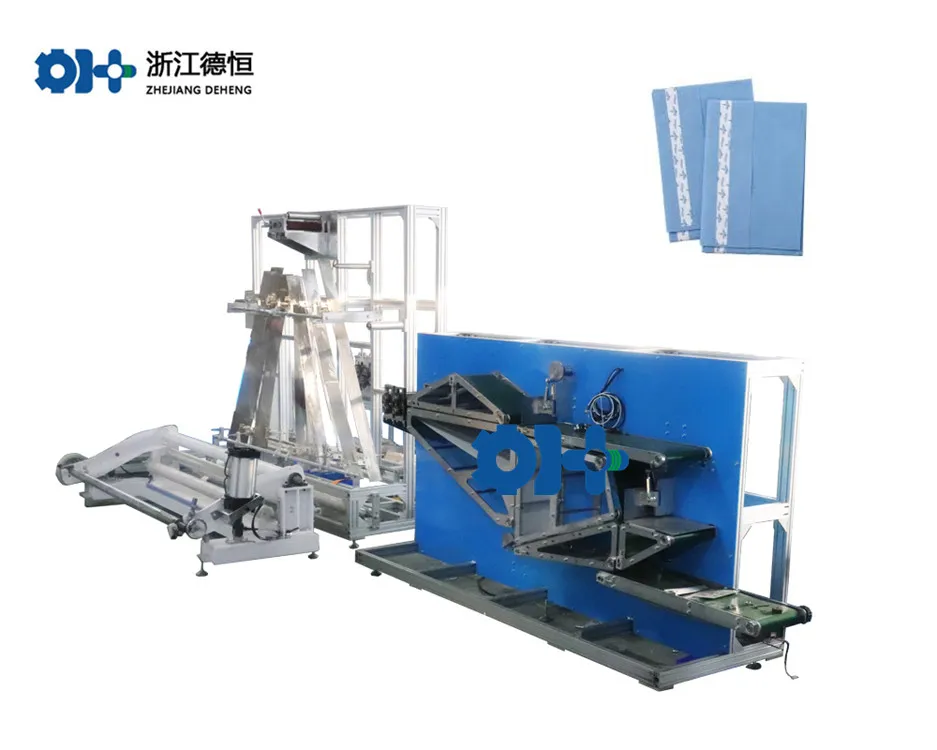Hospital Disposable Non Woven  Fully Automatic Pillow Case Making Machine
