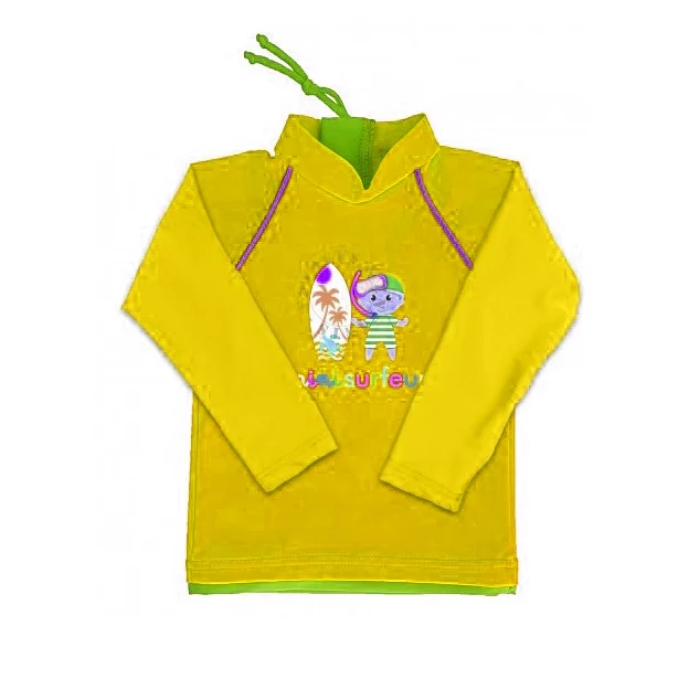 Small order customized Rashie shirt  Customized baby rashguard boy suit  recycled fabric
