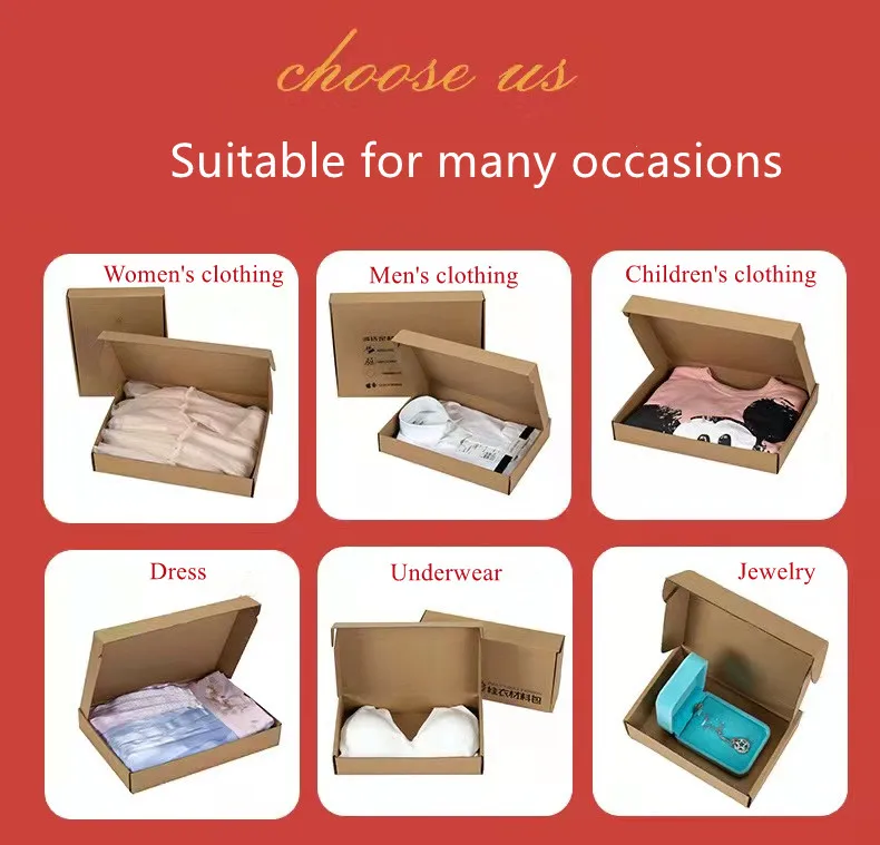 High Quality Shipping Mailer Mailing Packaging Paper Custom Corrugated Box Foldable Portable Kraft Paper Mens Shoe Box
