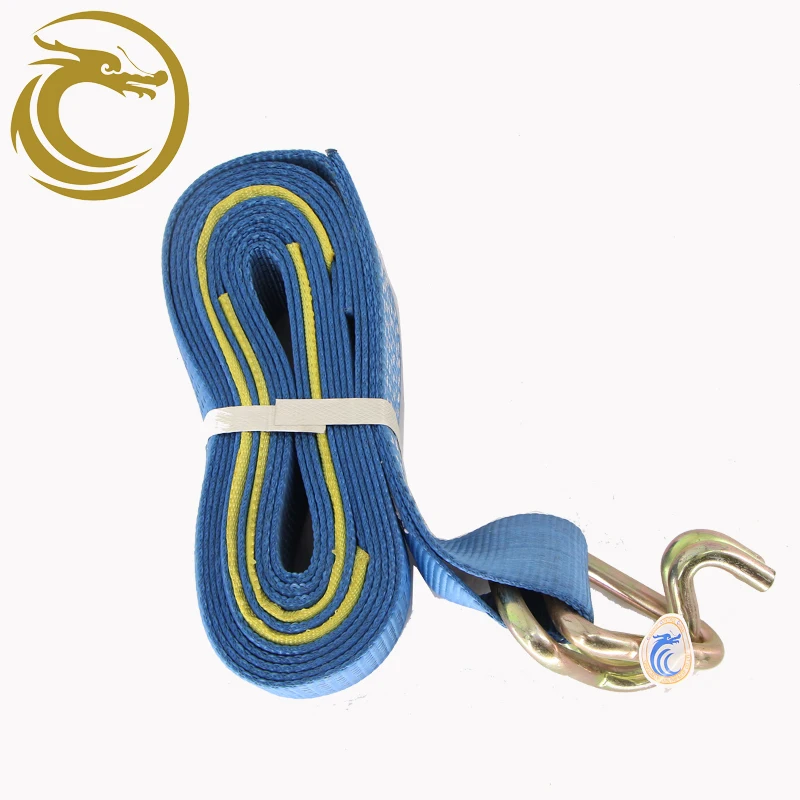 wholesale Retractable Cargo Lashing Belt Ratchet Strap Logo 50mm x 10m Rachet Tie Down Cargo Ratchet Strap