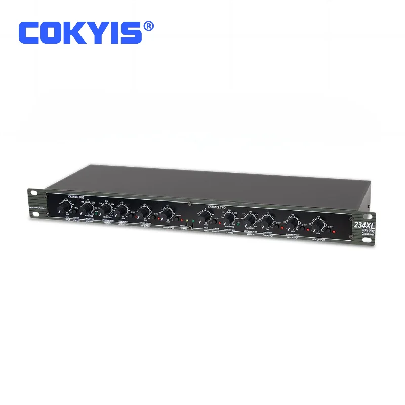 Профессиональное звуковое периферийное оборудование стерео 2/3 способ моно Кроссовер 4 аудио эквалайзер сабвуфер цифровой кроссовер 234XL