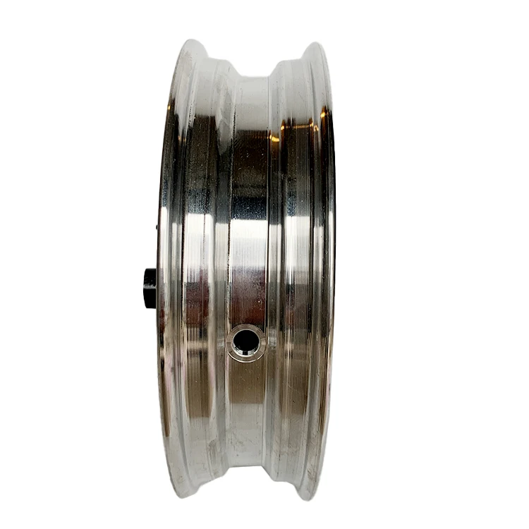 10-inch disc brake Princess aluminum wheels can be fitted with inner and outer tires or tubeless tires suitable for 300-10 tires