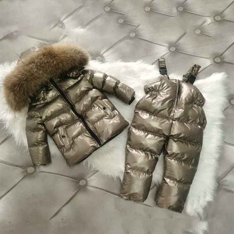 TMW оптовая продажа зимняя теплая толстовка с капюшоном для мальчиков куртка-пуховик combinaison de лыжные однотонная одежда из нейлоновой ткани, детский лыжный костюм