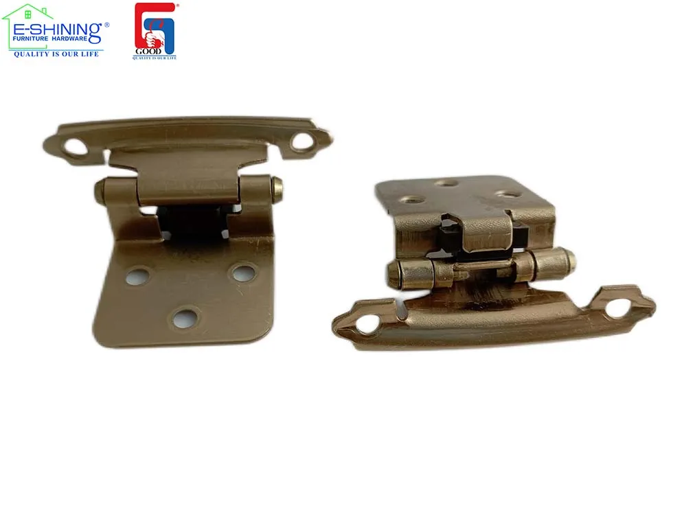 American Style Concealed Overlay Hinge Face Frame Self Closing Door Hinges With Spring