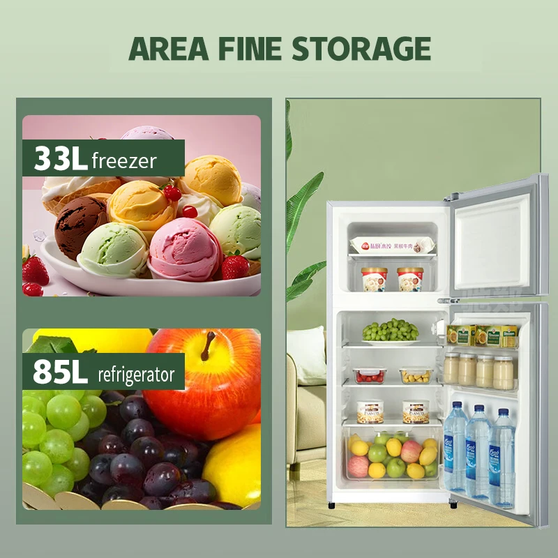 Factory Direct Sales Fridge 475*536*1136mm Refrigerator Refrigerator House Fridge