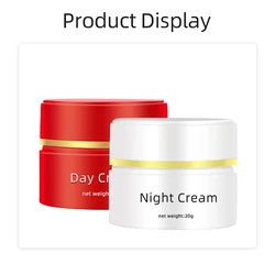Japan Korean Hot Sales Luxury Well Packaged 1 Day And Night Cream Set Face Whitening Kit Cream In China Market