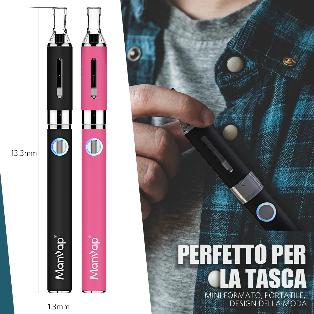 
Manvap new product vape Kit E-Cigarette Vape, 2 Pens of Vape 
