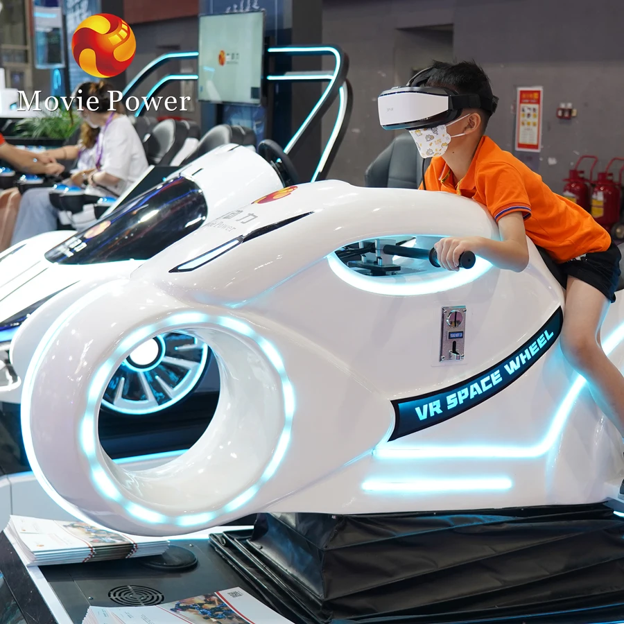 VR Racing Simulator 9D Cinema VR Gaming Single-Person Cycling Arcade Virtual Reality Universe Driving VR Game Machine