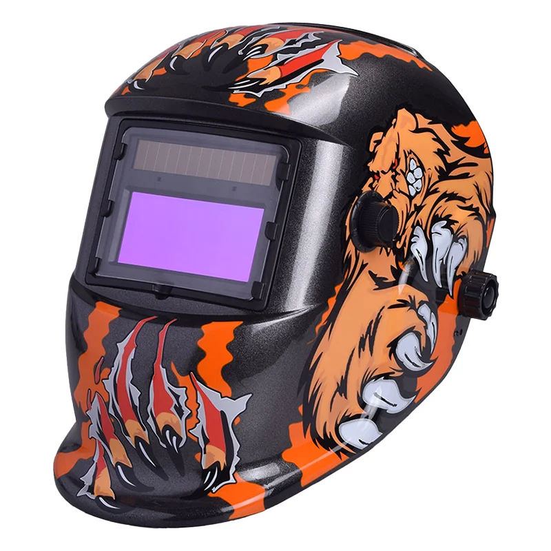 Rokio KM-1600 108LD Profesional Manufacturer Custom Welder Equipment Tool Industrial Auto darkening Welding Helmet