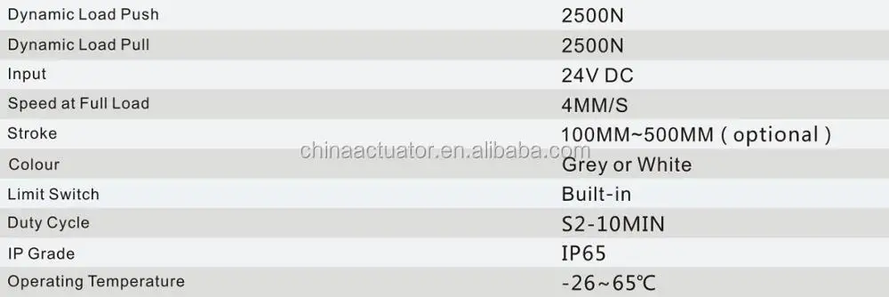 JS35I Linear actuator lifting column electric lifting column price medical lifting column