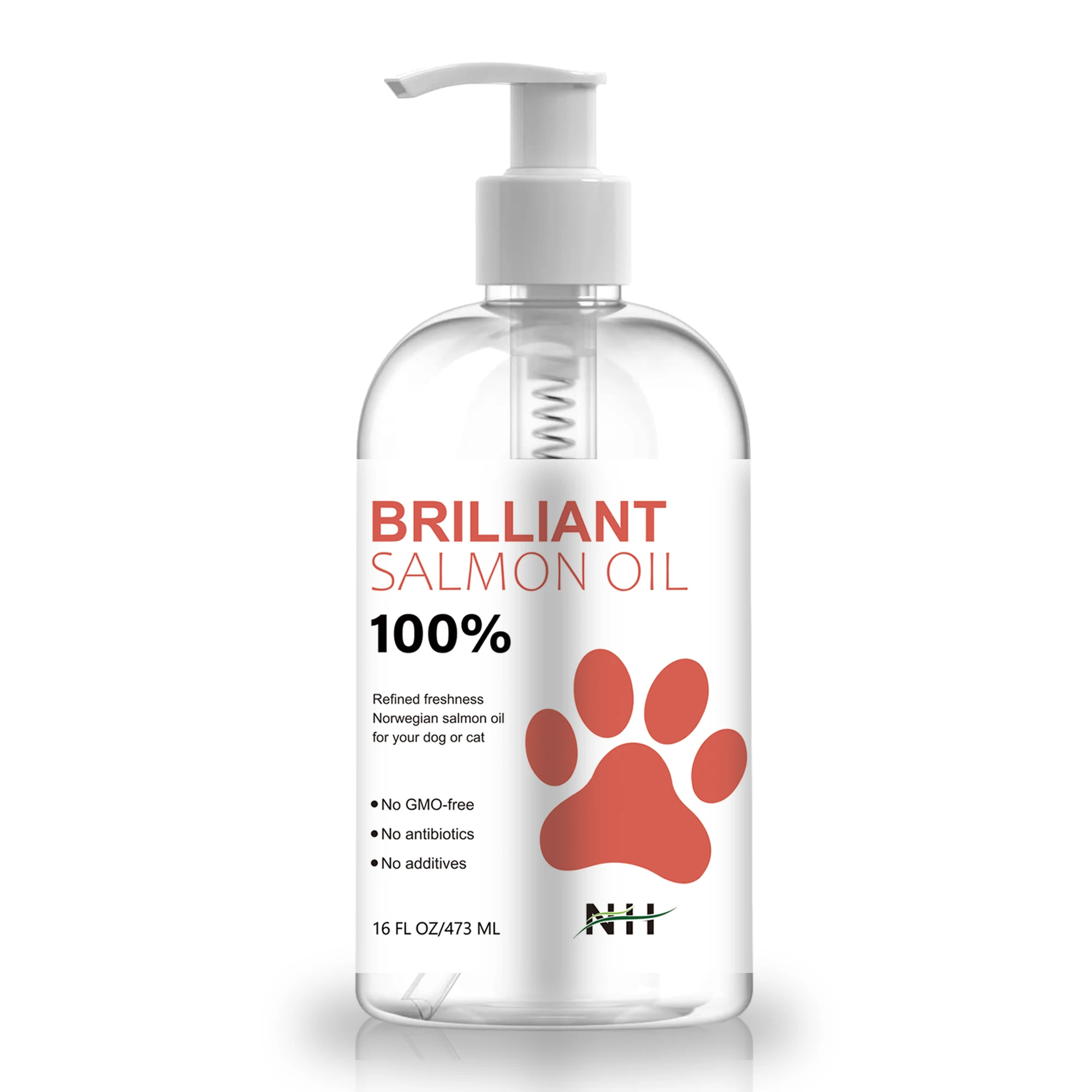 High Quality Pet Supplement Salmon Oil Omega-3 Pet Salmon Oil Skin&Coat Healthy Pet Supplement