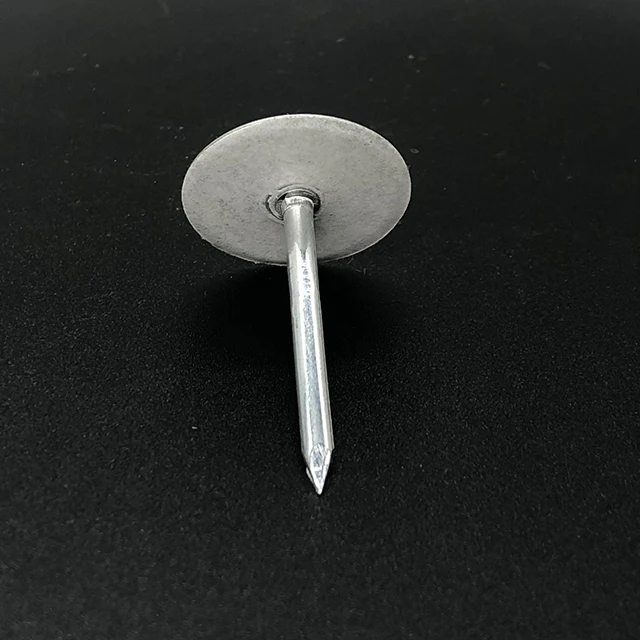 Supplier Glass Wool Paper Insulation Cup Head Pins For Glass wool Fixing