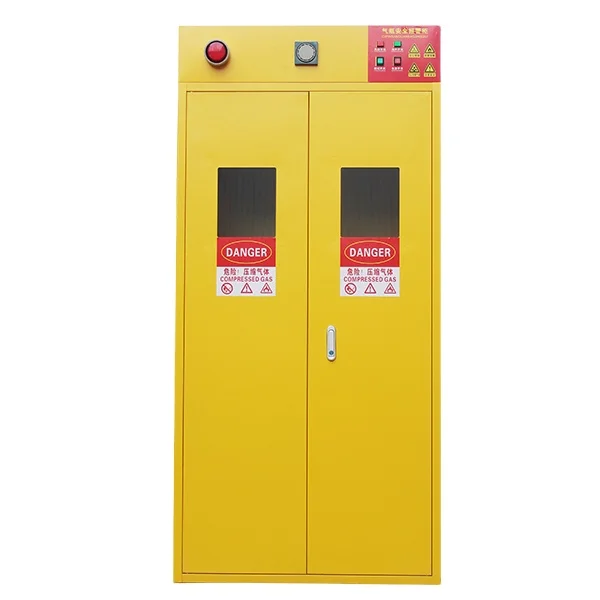 Gas Cylinder Safety Storage Laboratory Cabinet