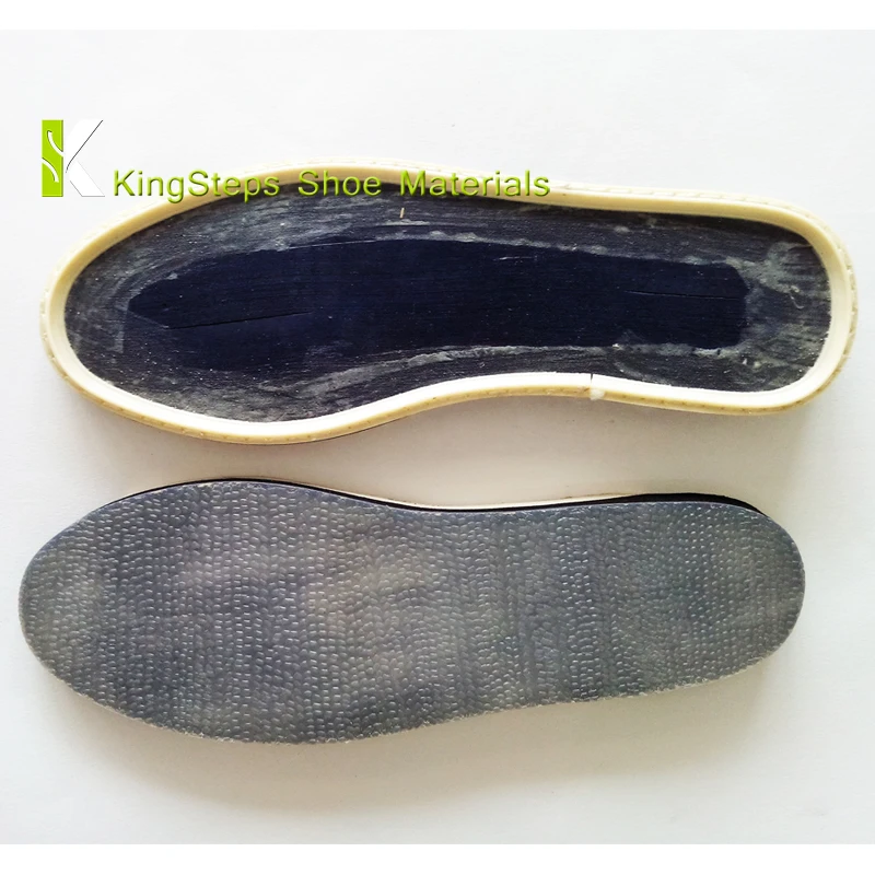 Transparent rubber sheet for outsole and EVA foaming middle sole made in Jinjiang PVC welt for shoes