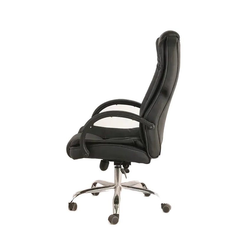 Luxury Black ergonomic  leather rotating sigma office chair
