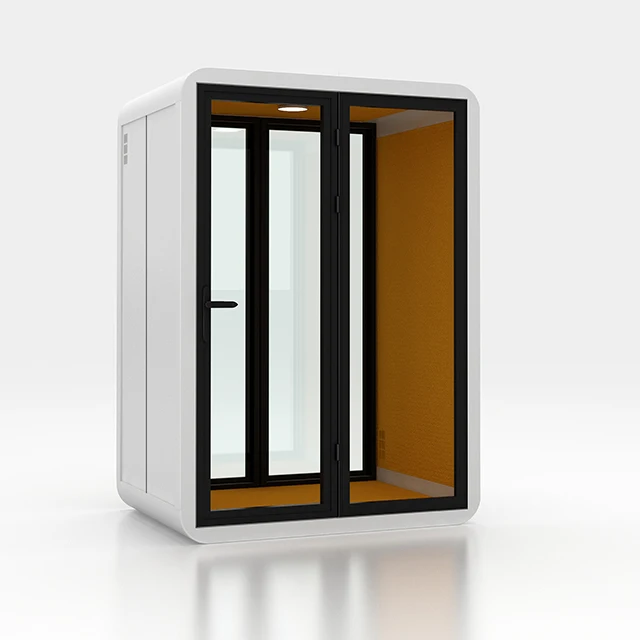 New soundproof booth office pods private 4 seat meeting phone Movie Room Private