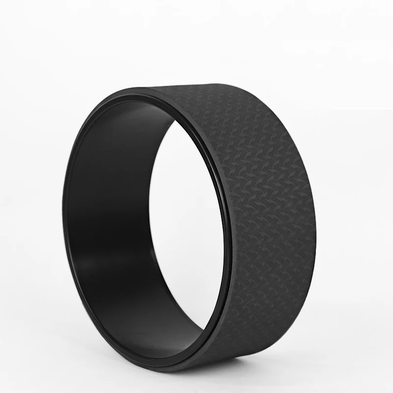 SANFAN Wholesale Custom TPE Yoga Wheel Yoga Fitness Exercise Stretching Yoga Wheel Circles For Back Pain