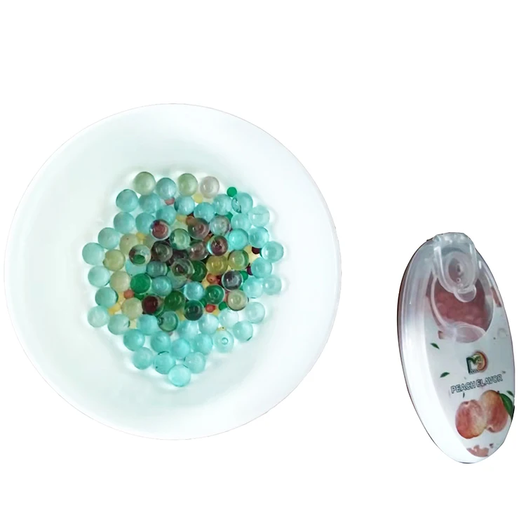 Ароматизатор с ароматом меда персика ODO, ароматизатор с непрерывно разрывающимися шариками, жемчужная ментоловая жвачка, капсула с бусинами для быстрого освежения дыхания