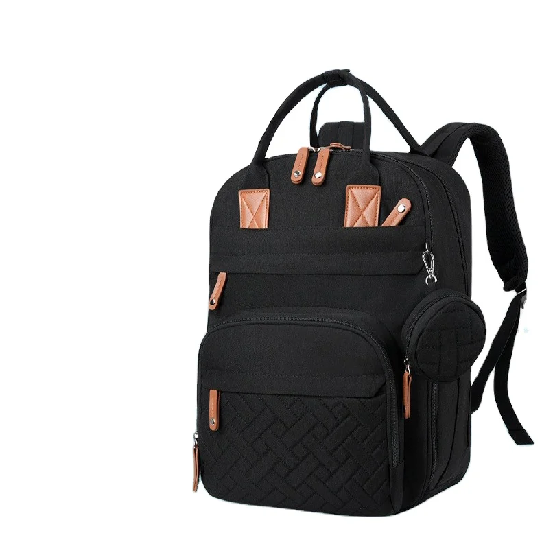 Folding Custom multifunctional Waterproof baby diapers crib bags backpack portable for baby and mommy mothers baby crib bedding