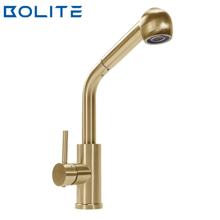 Manufacturer Customized Sales Of Modern Kitchen Faucets Brass Pull Out Kitchen Sink Faucets